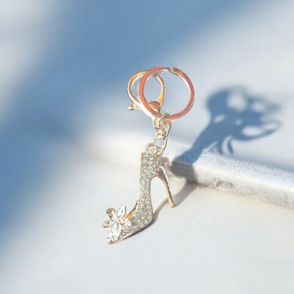 New! Bling Stiletto Purse Charm or Keychain - Picture 11 of 16